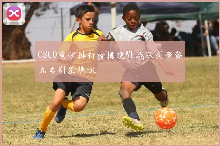 CSGO意识排行榜揭晓WE战队荣登第九名引发热议