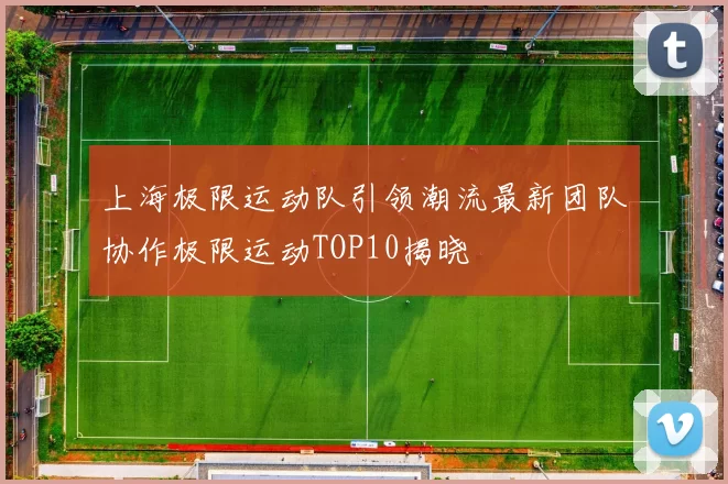上海极限运动队引领潮流最新团队协作极限运动TOP10揭晓